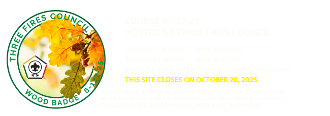 Three Fires Council - Wood Badge
